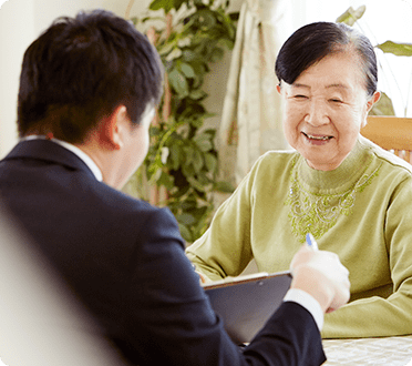 介護相談の様子